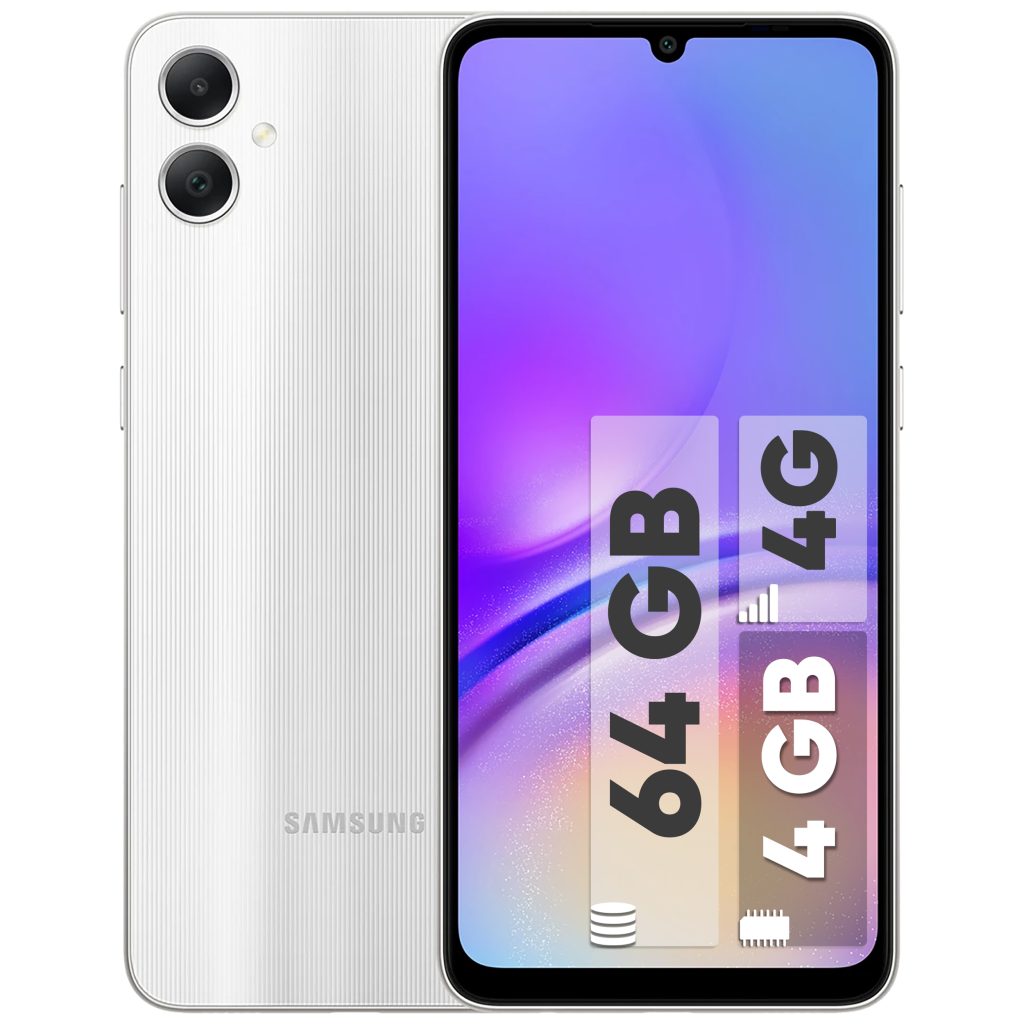 گوشی موبایل سامسونگ مدل Galaxy A05 دو سیم کارت ظرفیت 64 گیگابایت و رم 4 گیگابایت در جهرم