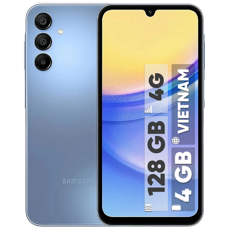 گوشی موبایل سامسونگ مدل Galaxy A15 دو سیم کارت ظرفیت 128 گیگابایت و رم 4 گیگابایت در لامرد