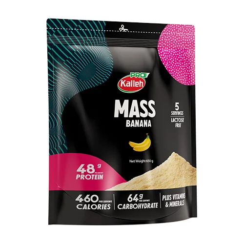 💪 مکمل مس با
  طعم موز ۶۵۰ گرمی کاله | افزایش وزن خوش‌طعم و مؤثر در تهران