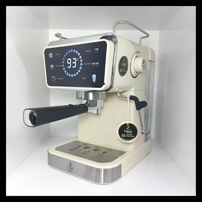 ☕
  اسپرسوساز 1600 میلی‌لیتری زیگما مدل FADY 48 | اسپرسوی حرفه‌ای در خانه 