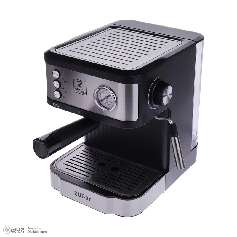 🔥 اسپرسوساز 1000 میلی‌لیتری زیگما مدل KJ60 | جمع‌وجور،
  حرفه‌ای و کاربردی در شهرکرد